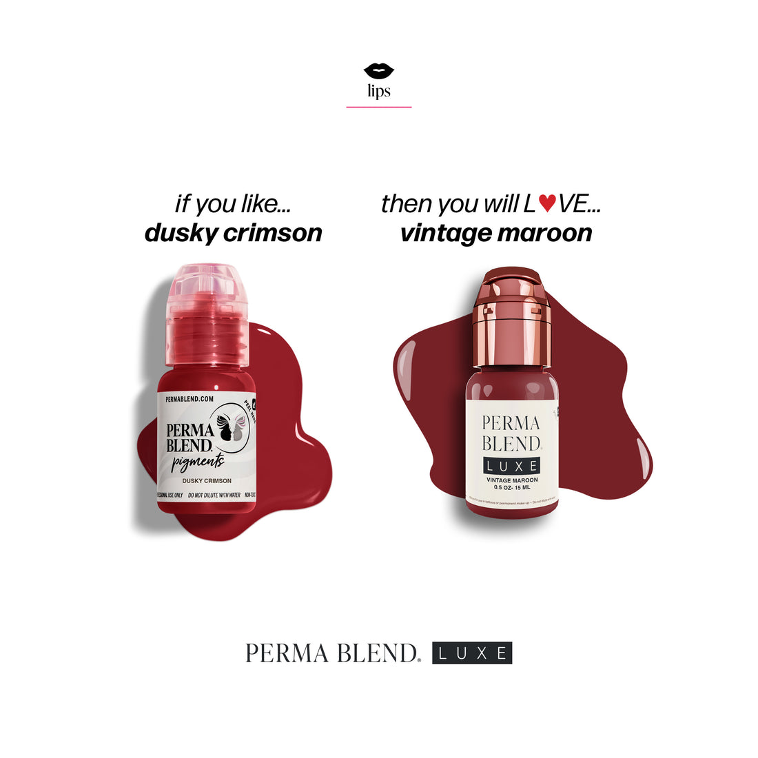 Perma Blend Lips Vintage Maroon 15 ml