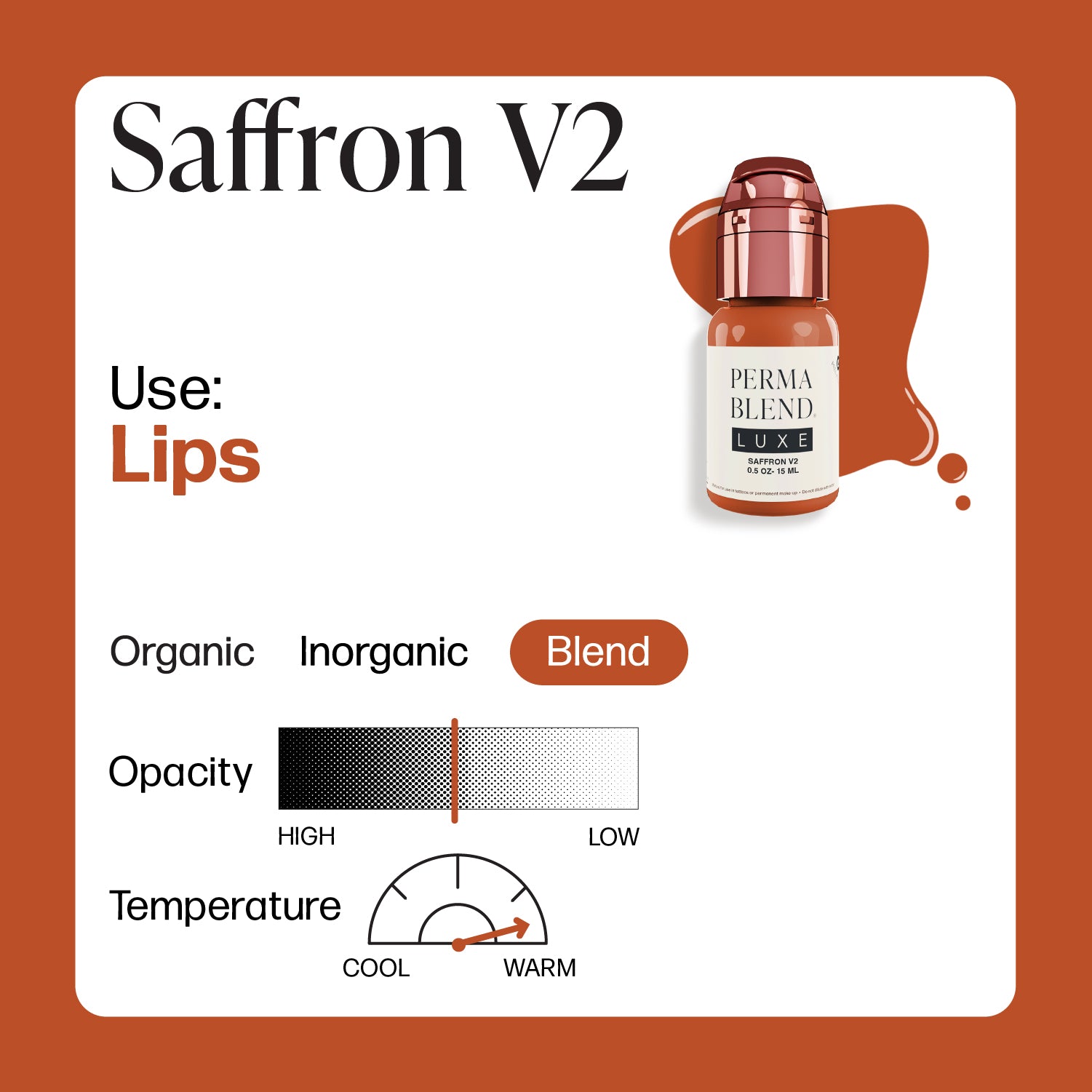 Perma Blend Lips Saffron 15 ml
