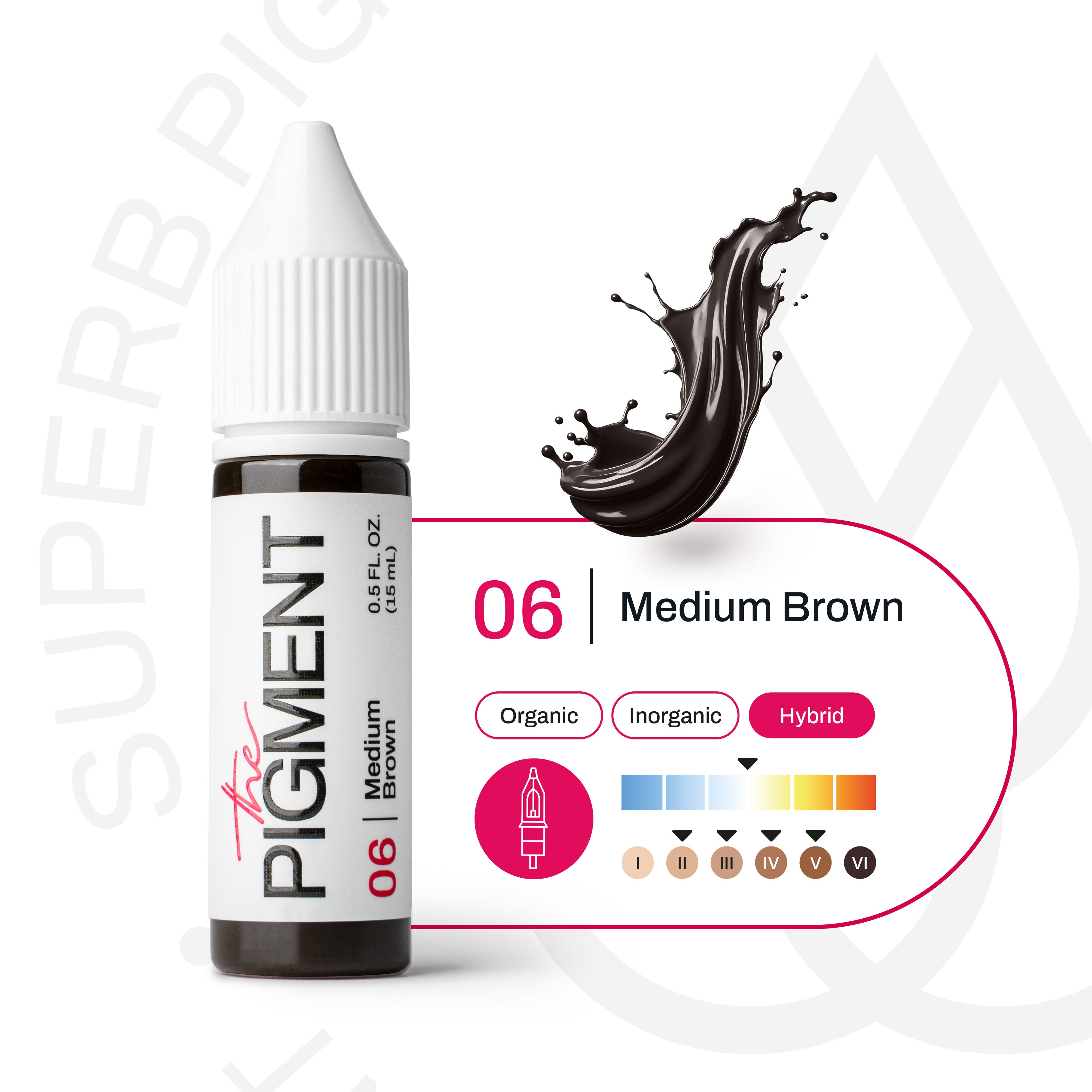 06 Medium Brown - 15ml