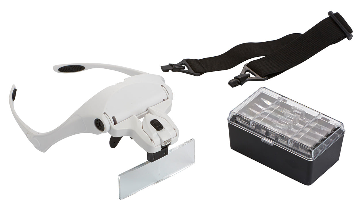 LED Stirnlampe mit Vergrößerung *50% OFF*