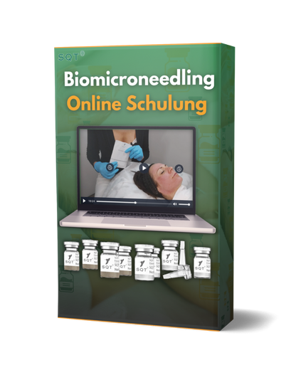 Set de inicio antienvejecimiento SQT Biomicroneedling que incluye formación en línea