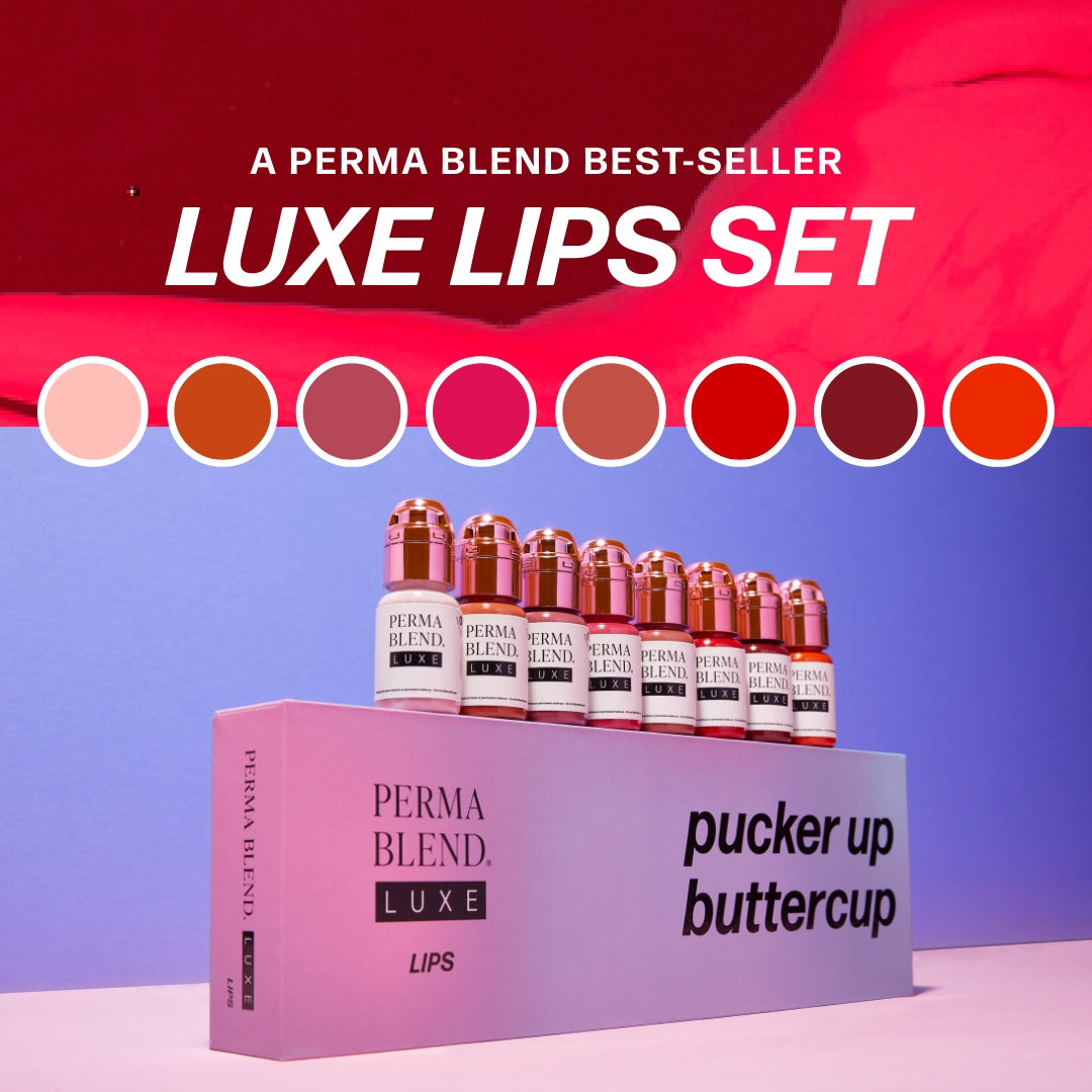 Perma Blend Pucker-UP Buttercup Lip Set 8x15 ml