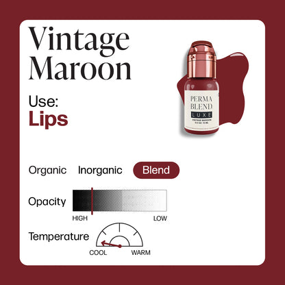 Perma Blend Lips Vintage Maroon 15 ml