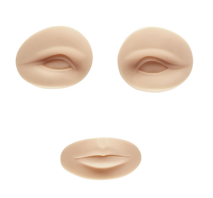 Wechselelemente Augen und Lippen für den 3-D-Übungskopf *50% OFF*
